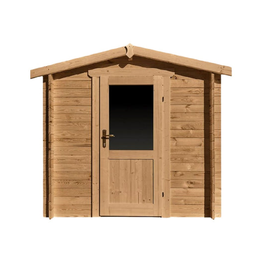 Cabane de jardin en bois - espace de rangement extérieur - matériau en bois traité - 200 x 150 x 180